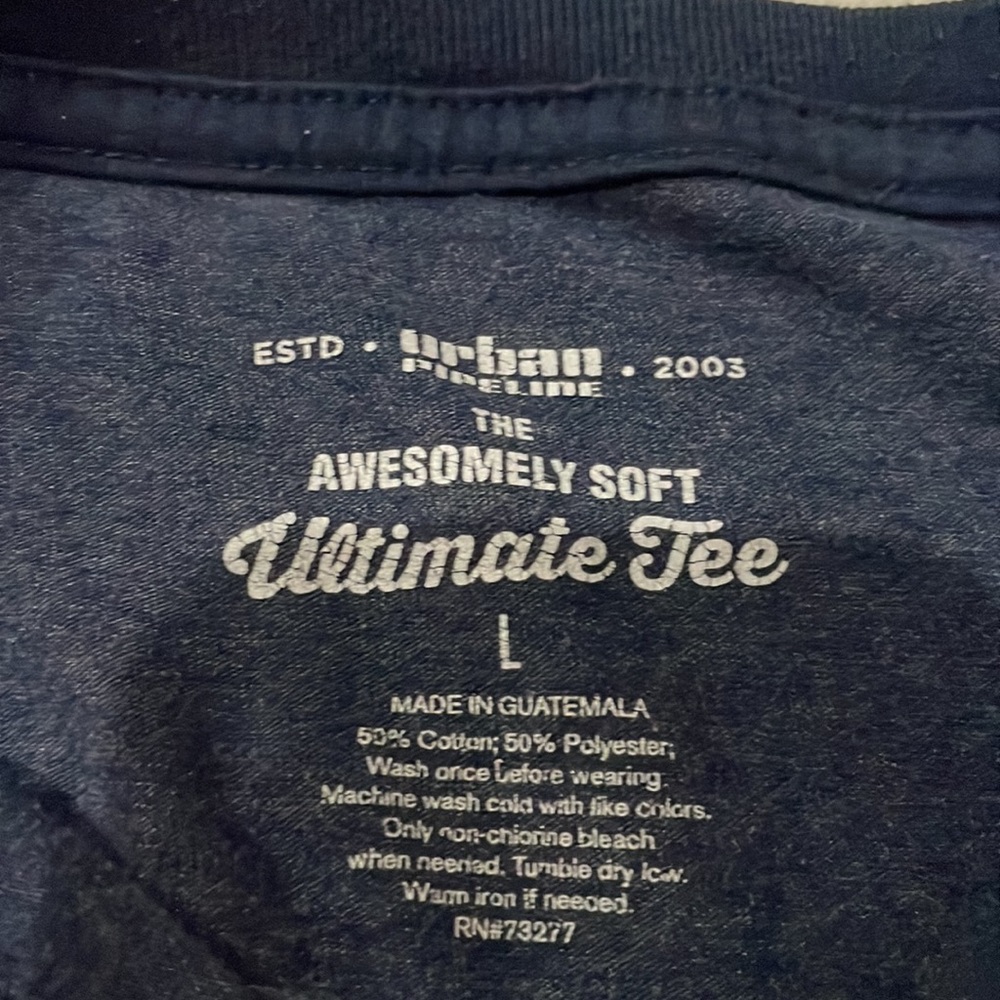 Urban pipeline, ultimately soft. Men’s Size L T-Shirt. - Picture 5 of 5